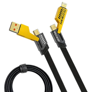 Auxiny 4-in-1 65W Fast Charging Data Cable