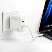 Auxiny 65W GaN Dual USB-C PD Fast Wall Charger