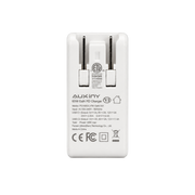 Auxiny 65W GaN Dual USB-C PD Fast Wall Charger