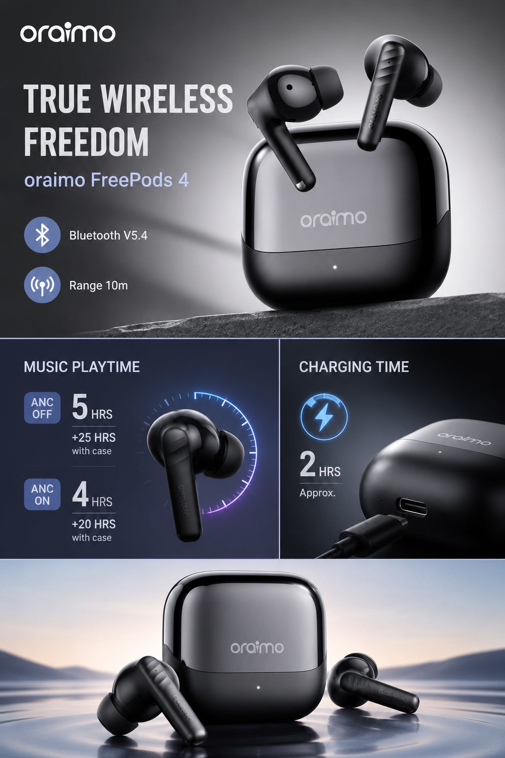 Oraimo Neo And ANC OTW-323P Earbuds