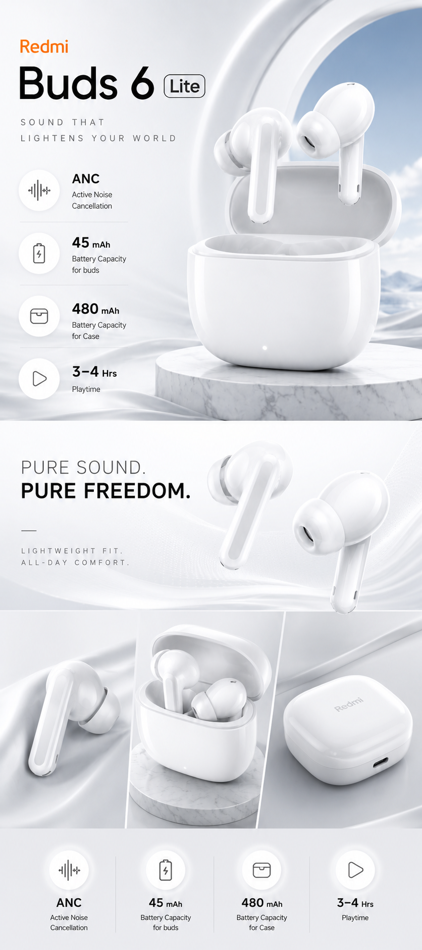 Redmi Buds 6 Lite